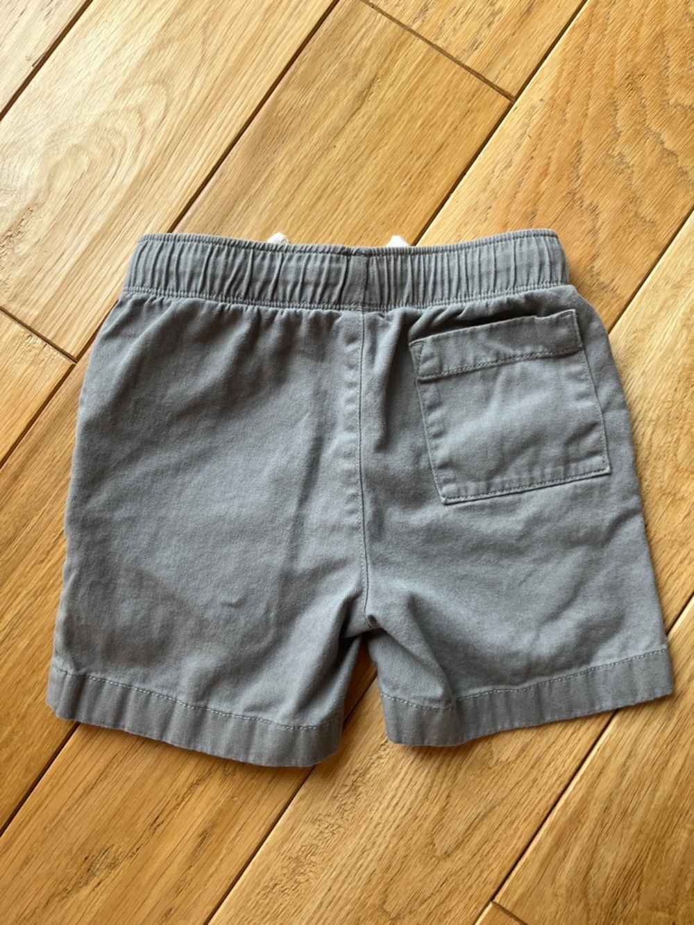 Crewcuts Gray Elastic Waist Drawstring Shorts with Pockets Boys Size 5 - Picture 12 of 12